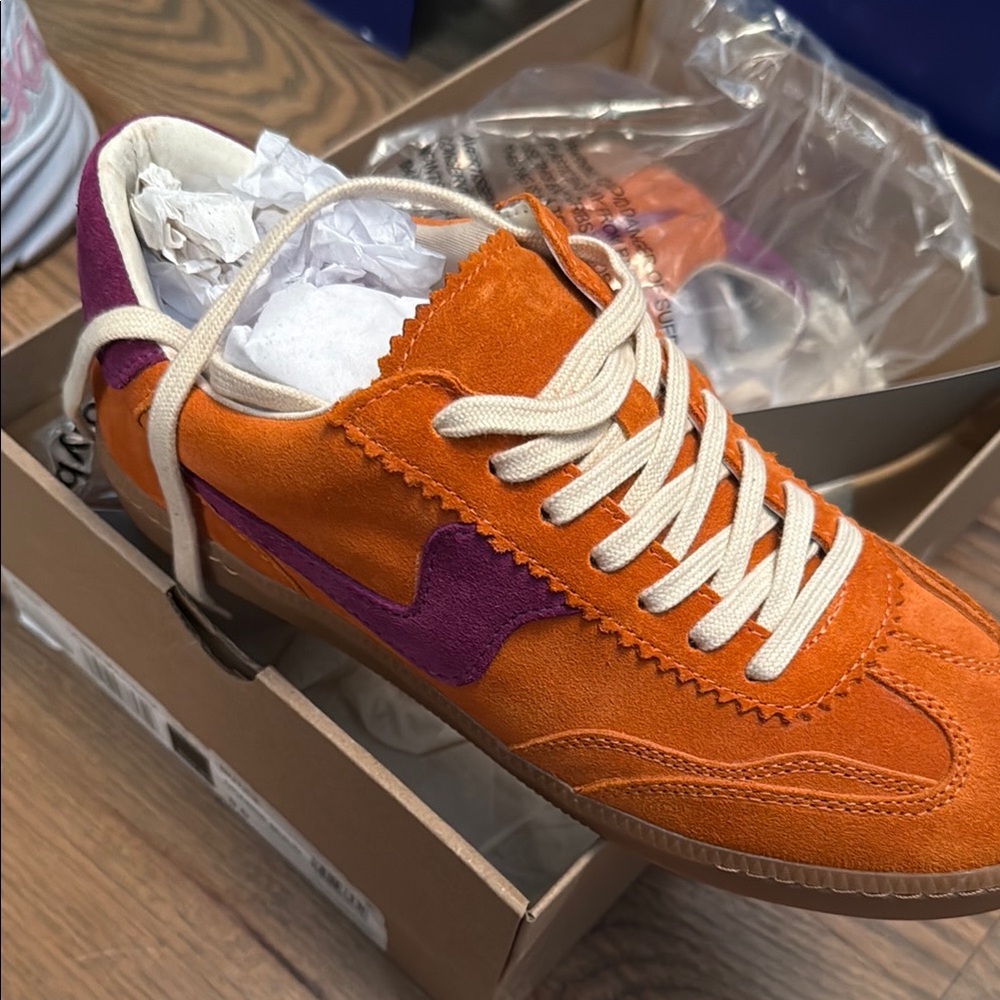 Orange and Purple womens Sneaker Dloce Vita